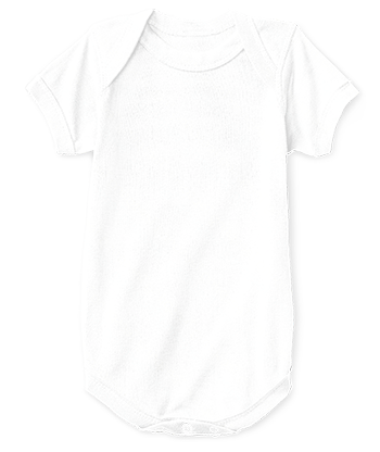 Rabbit Skins 4400 Infant Baby Rib Bodysuit